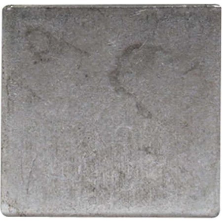 Allstar Performance 1 x 1 in. Steel End Caps - Square, 10PK ALL22290